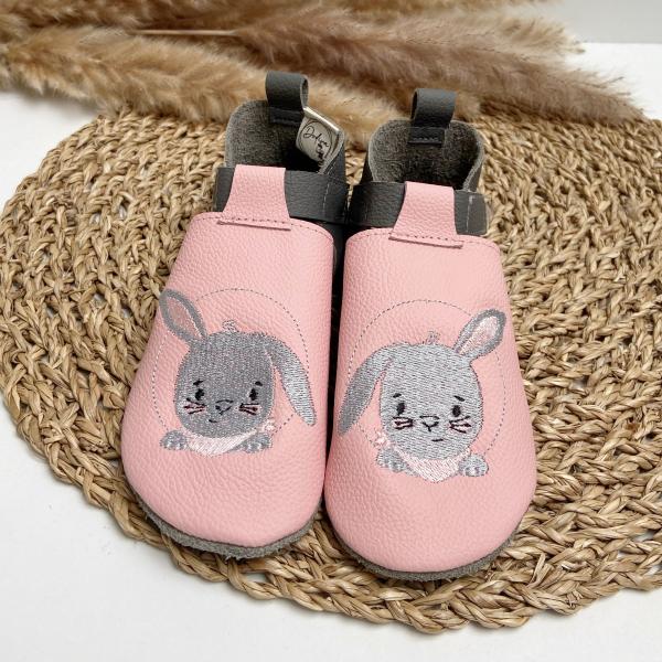Barfußpuschen Hase 2